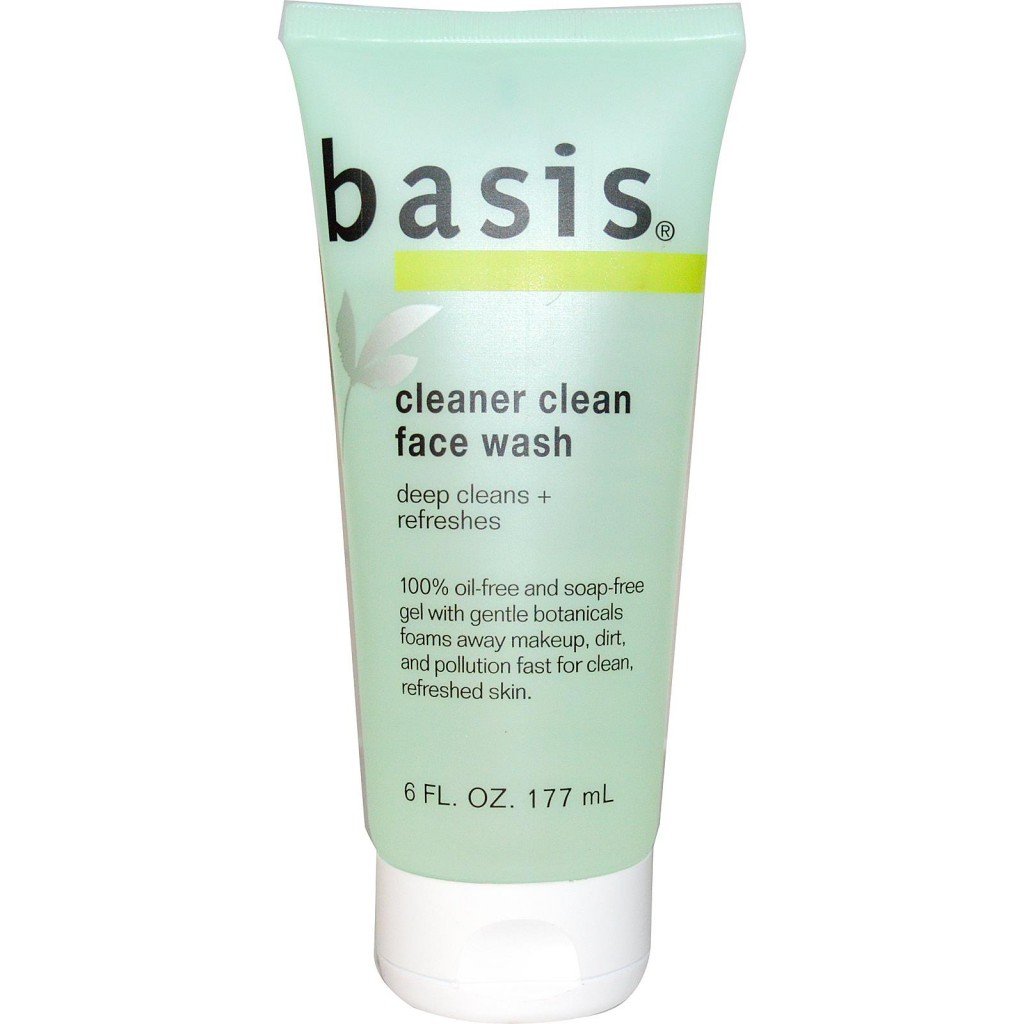 basis, Cleaner Clean Face Wash, 6 fl oz (177 ml)