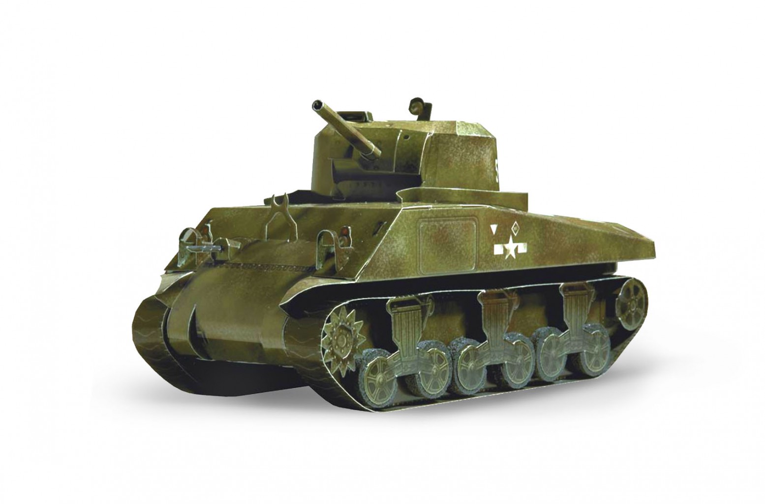 200-01_Танк M4A2 Sherman_80 руб.