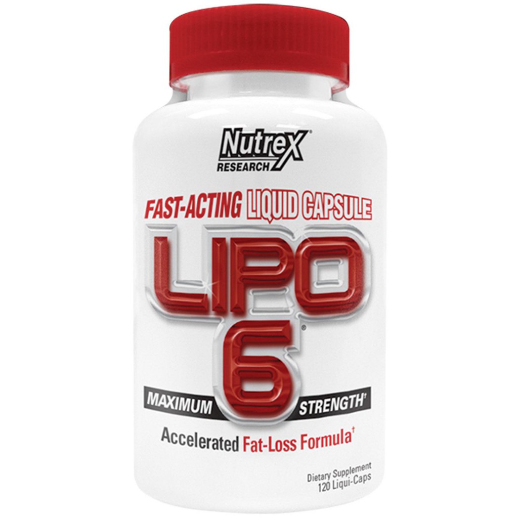 Nutrex Research Labs, Lipo 6, Maximum Strength