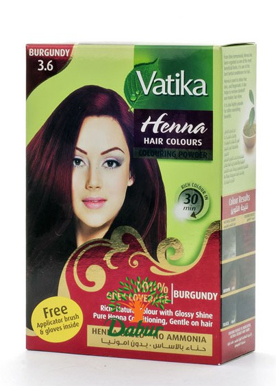    Vatika Henna BURGUNDY