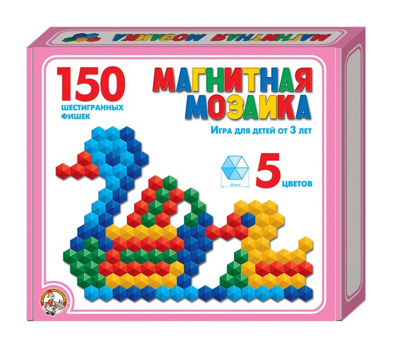 00960 Мозаика магнитная  150 шестигранных фишек, 175,00