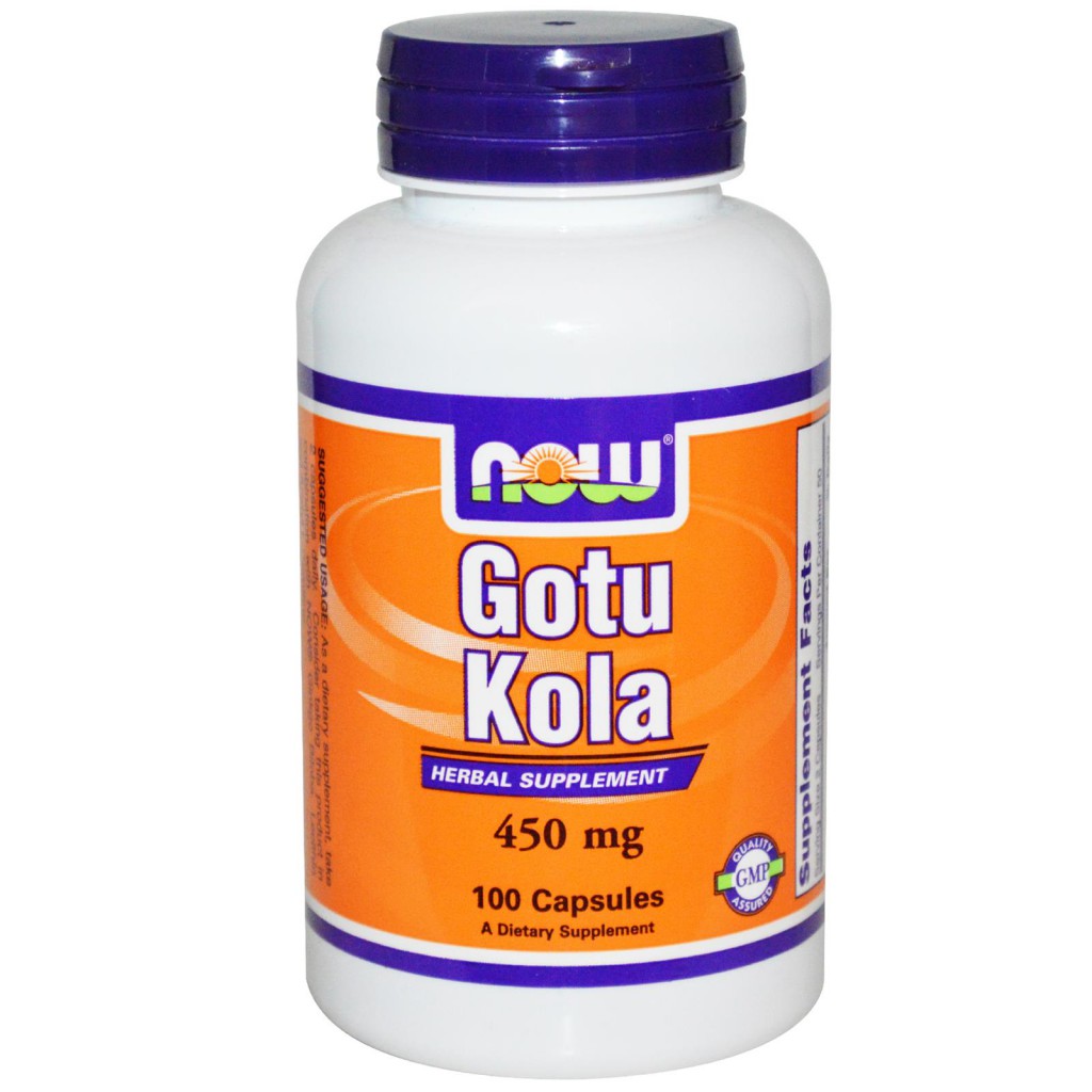 Now Foods, Gotu Kola, 450 mg, 100 Capsules