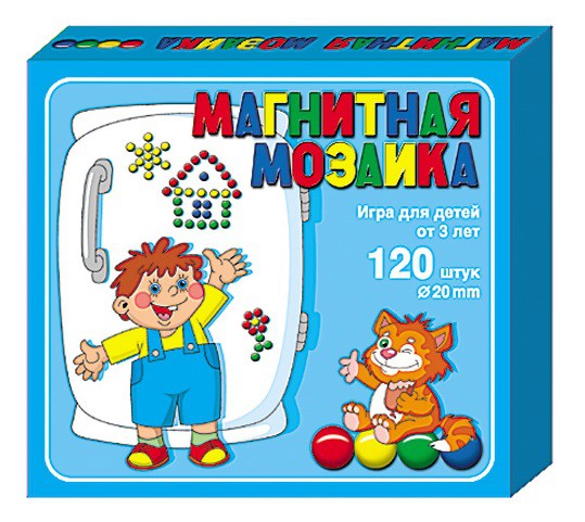 00943 Мозаика магнитная 20/120 00943,153,00