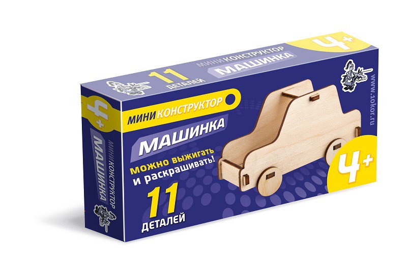 01624 Конструктор-мини деревянный 