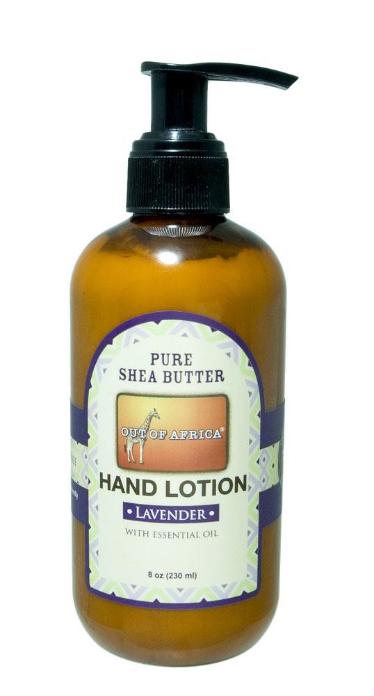 Out of Africa, Organic Shea Butter Hand Lotion, -  , Lavender, 8 oz (230 ml)