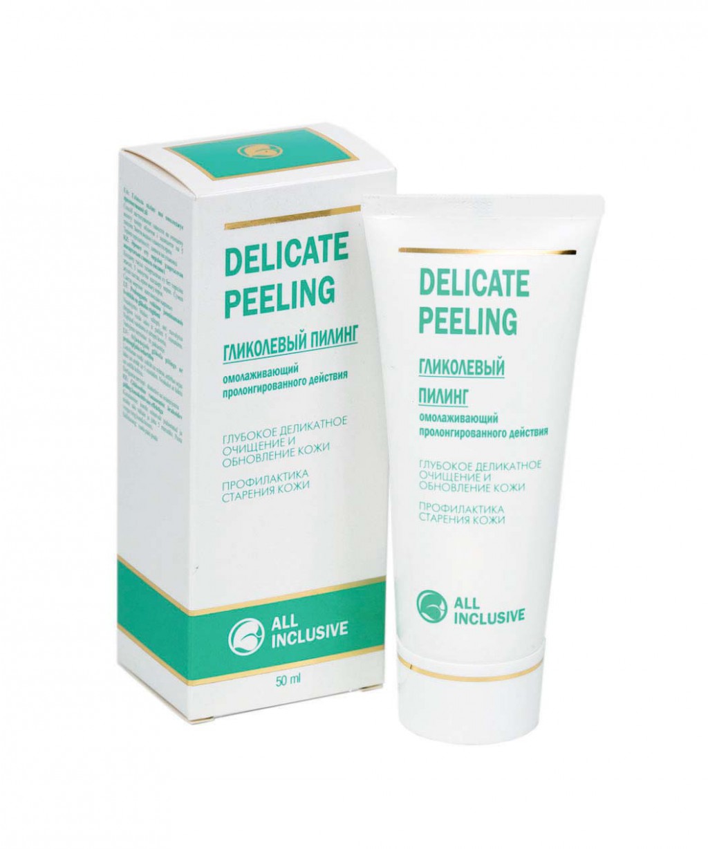 DELICATE PEELING - ГЛИКОЛЕВЫЙ ПИЛИНГ омолаживающий пролонгированного действия, 96,02 руб.