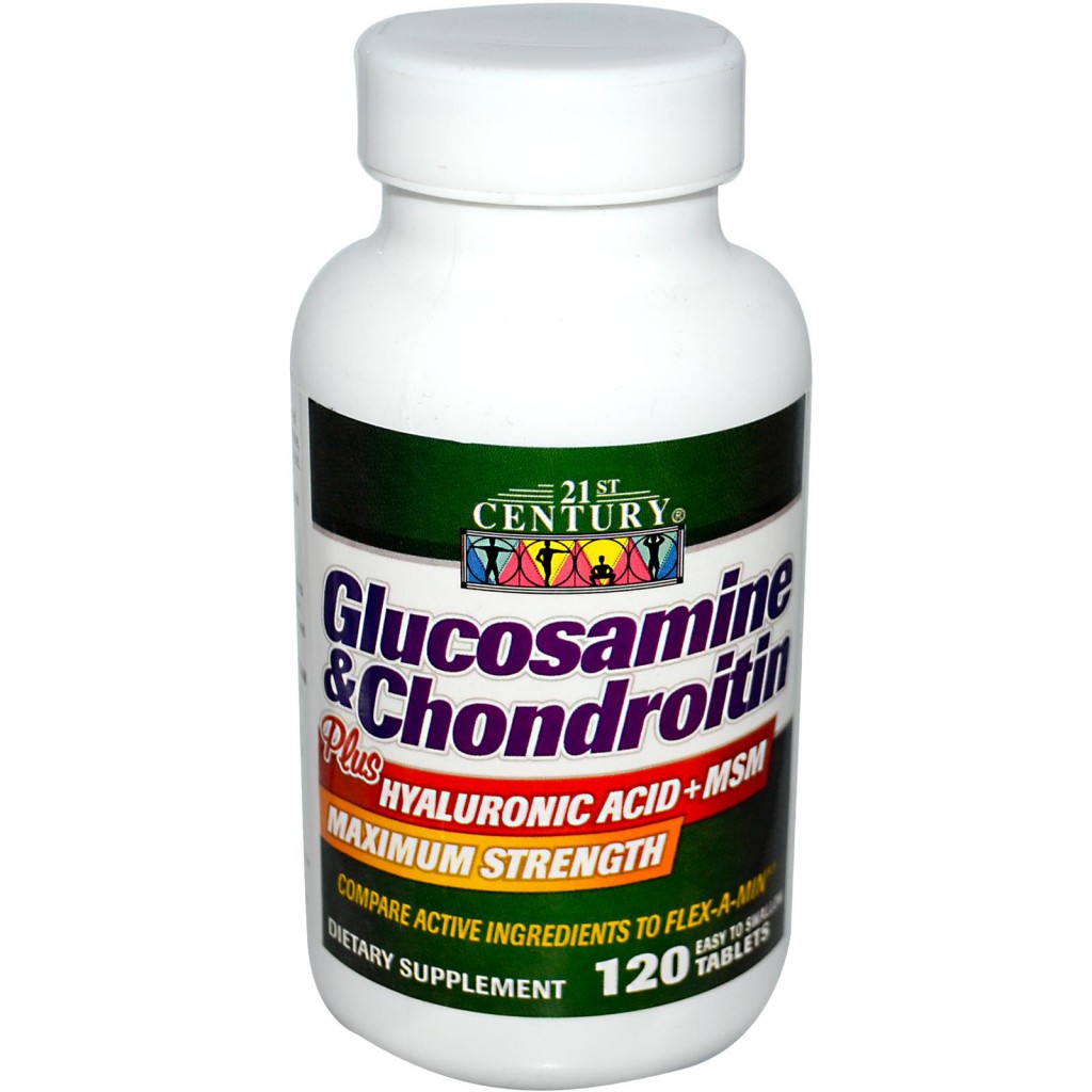 21st Century Health Care, Glucosamine & Chondroitin, 120 Tablets