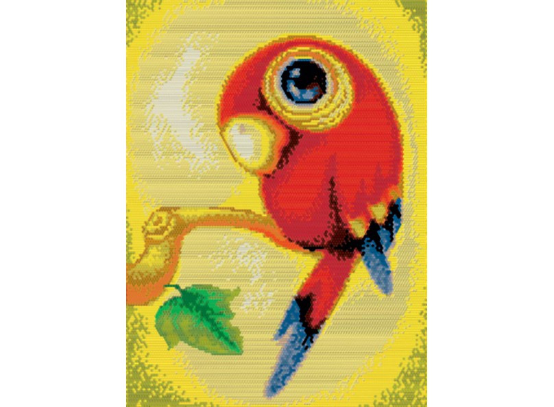 012-RS Весёлый попугайчик. 668 руб.jpg