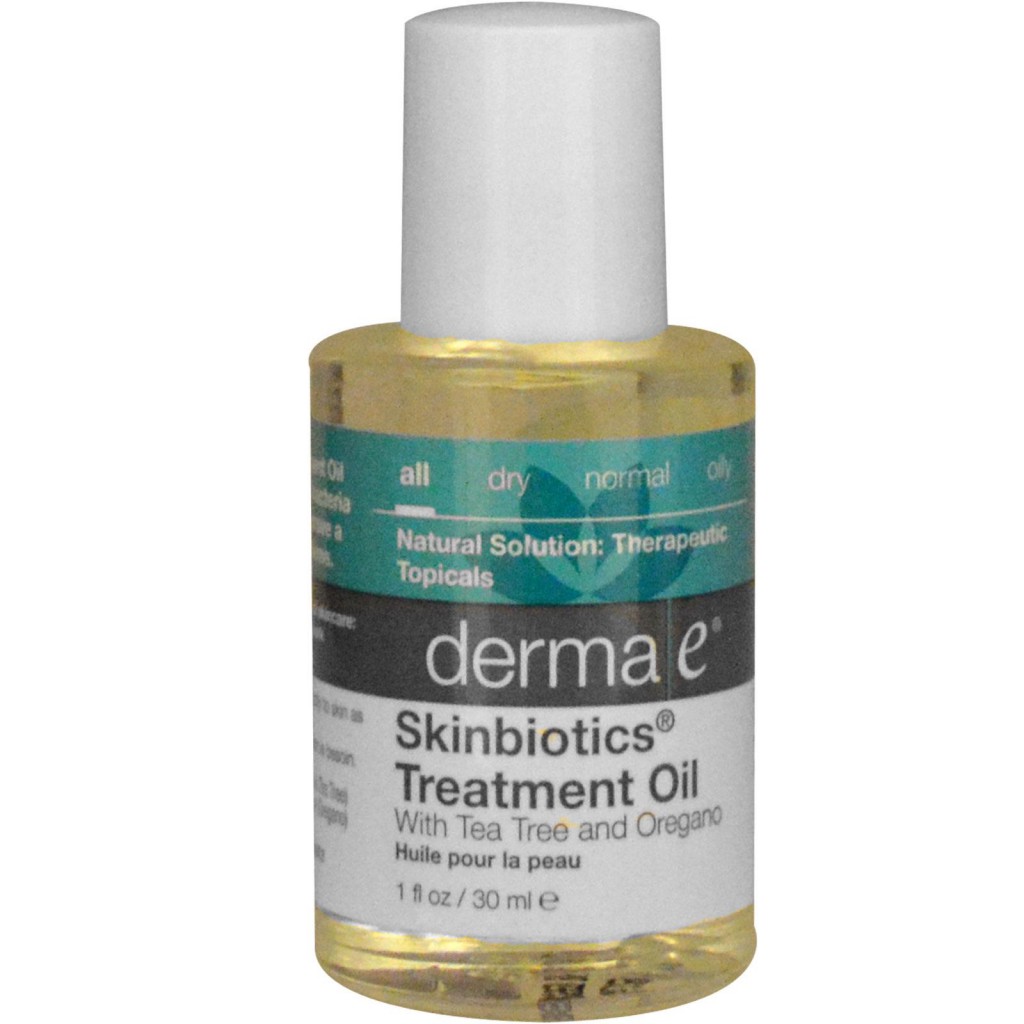 Derma E, Skinbiotics Treatment Oil, with Tea Tree and Oregano, 1 fl oz (30 ml)