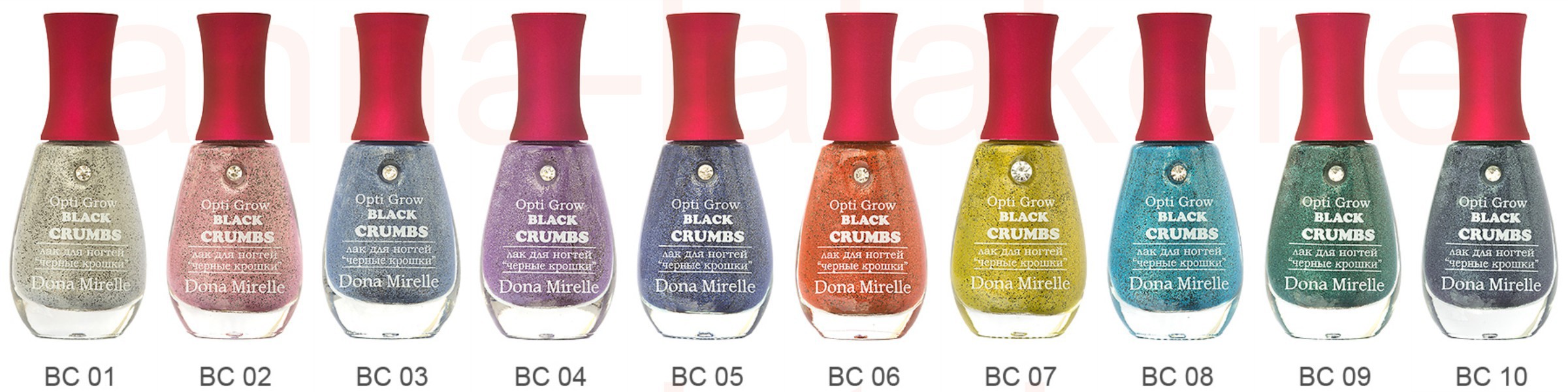    Dona Mirelle - Black Crumbs -   (    6 .) ======= 113 .