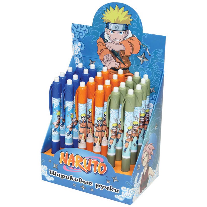 Ручка шариковая автоматическая Naruto, синяя, 0,7мм, грип  9,84.jpg
