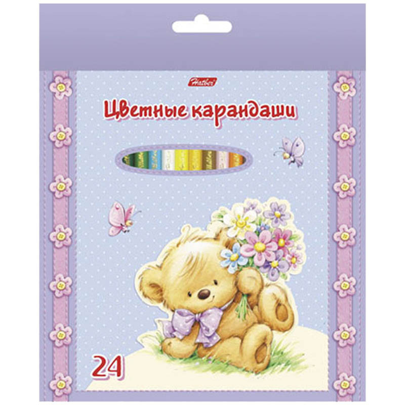 Карандаши Мишки 24цв., картон. уп., европодвес 101,40.jpg