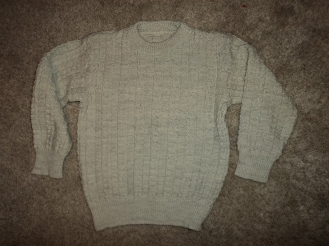 Свитер х/б крупная вязка р.128-300 руб.