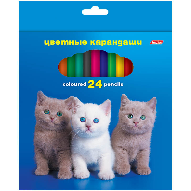 Карандаши Любимцы 24цв., картон. уп., европодвес 118,91.jpg