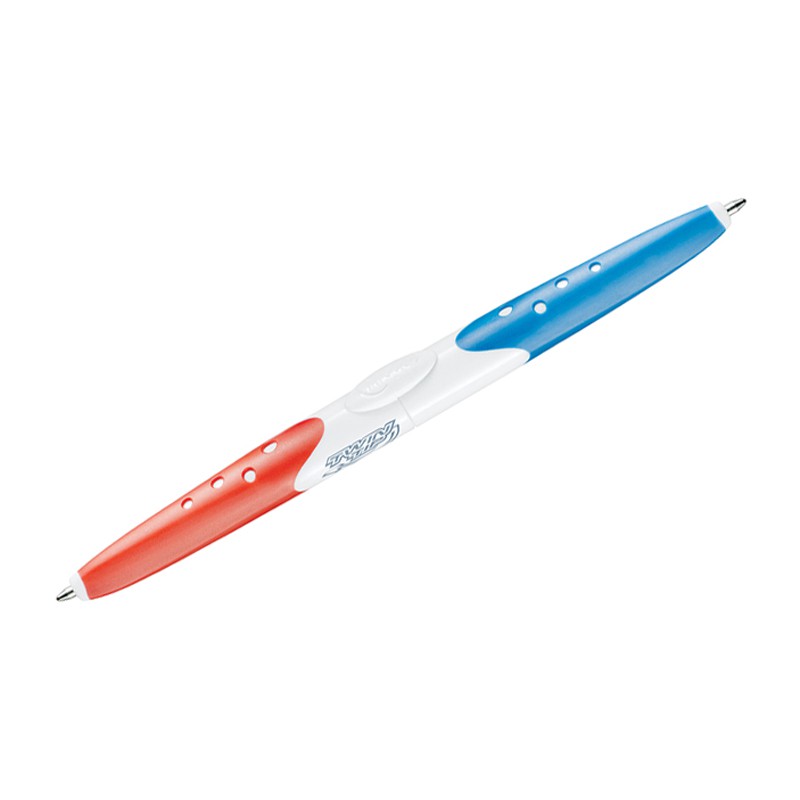Ручка шариковая автоматическая Twin Tip, 2цв., 1мм, прорезиненный корпус 77,20.jpg