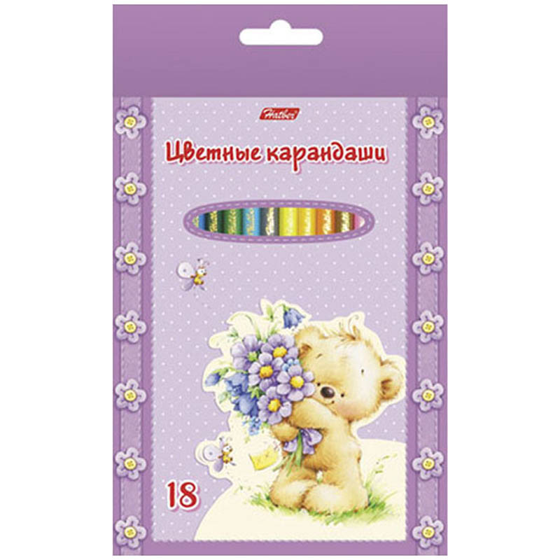 Карандаши Мишки 18цв., картон. уп., европодвес 76,06.jpg
