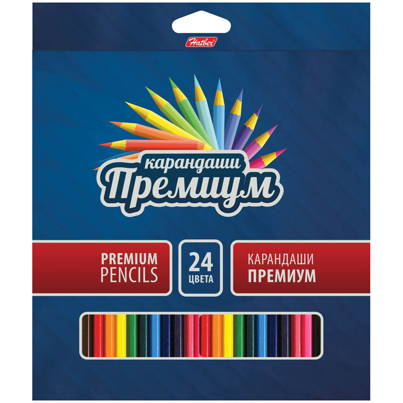 Карандаши Премиум 24цв., заточен., картон. уп., европодвес 184,94.jpg
