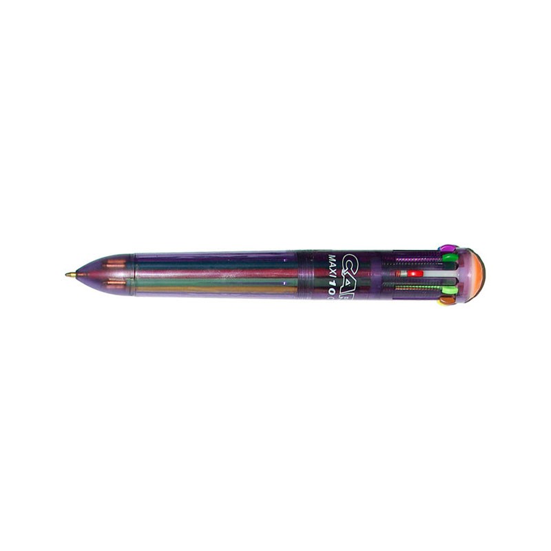 Ручка шариковая автоматическая Сarioca Maxi Fluo, 10цв., 0,7мм 164,64.jpg