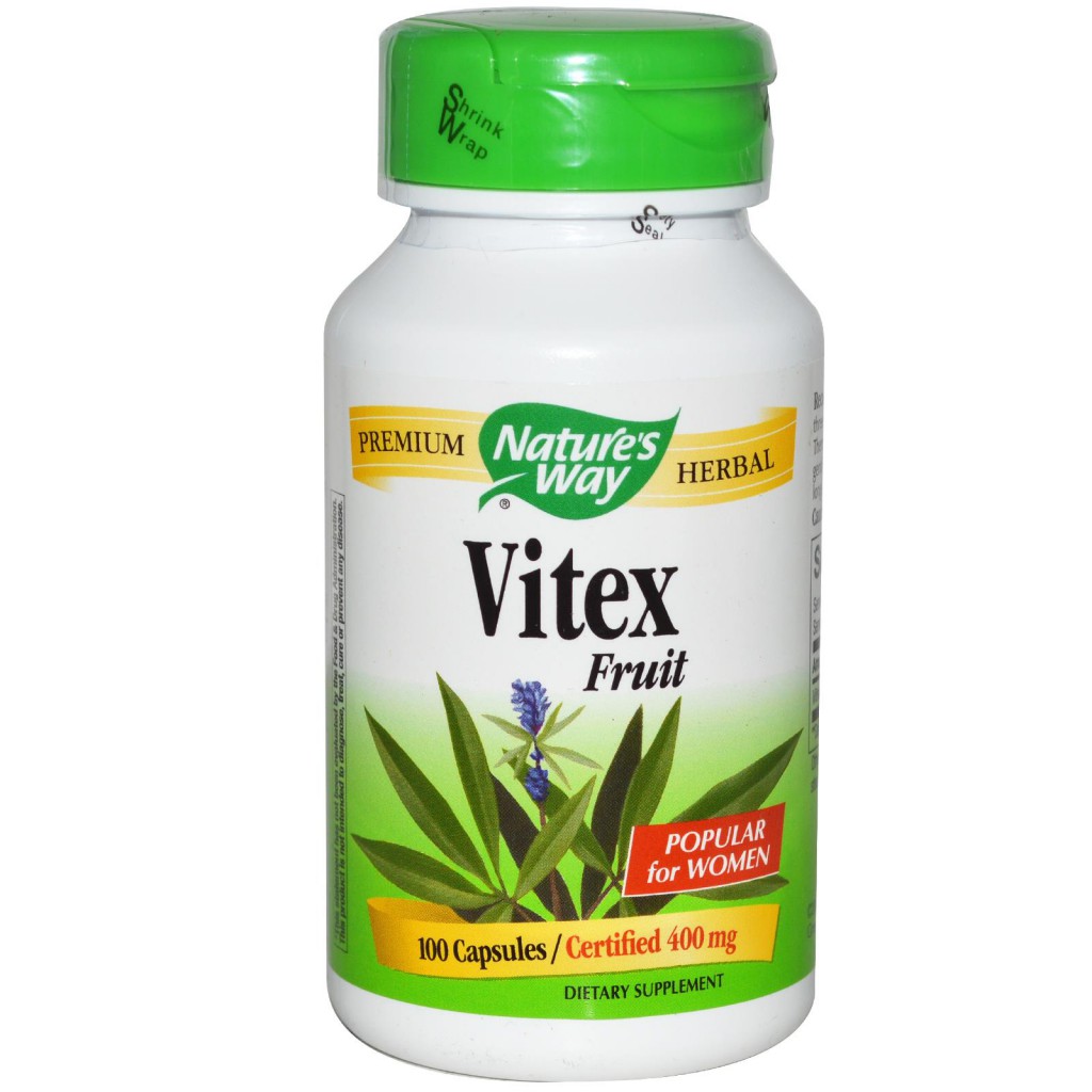 Nature's Way, Vitex, Фруктовый, 400 мг, 100 капсул