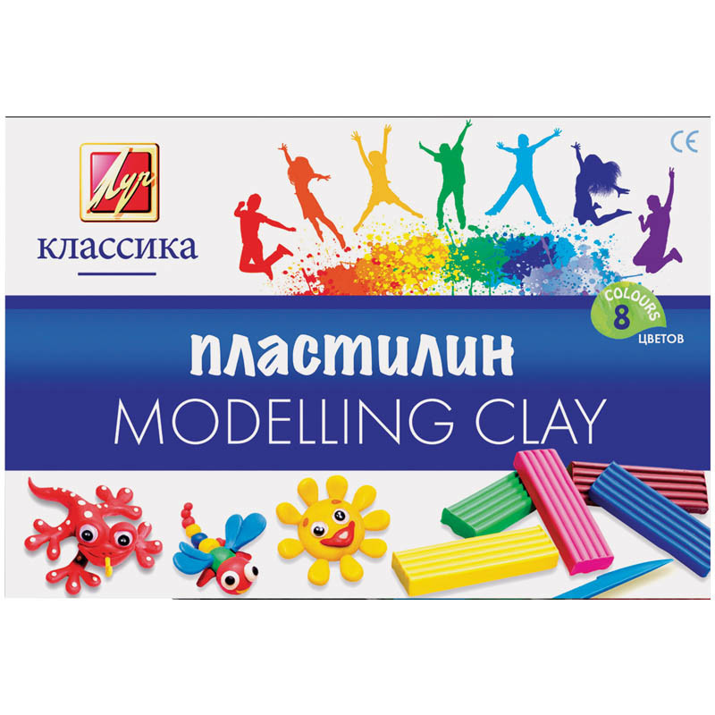 Пластилин Классика 08 цветов, 160гр, со стеком 30,31.jpg