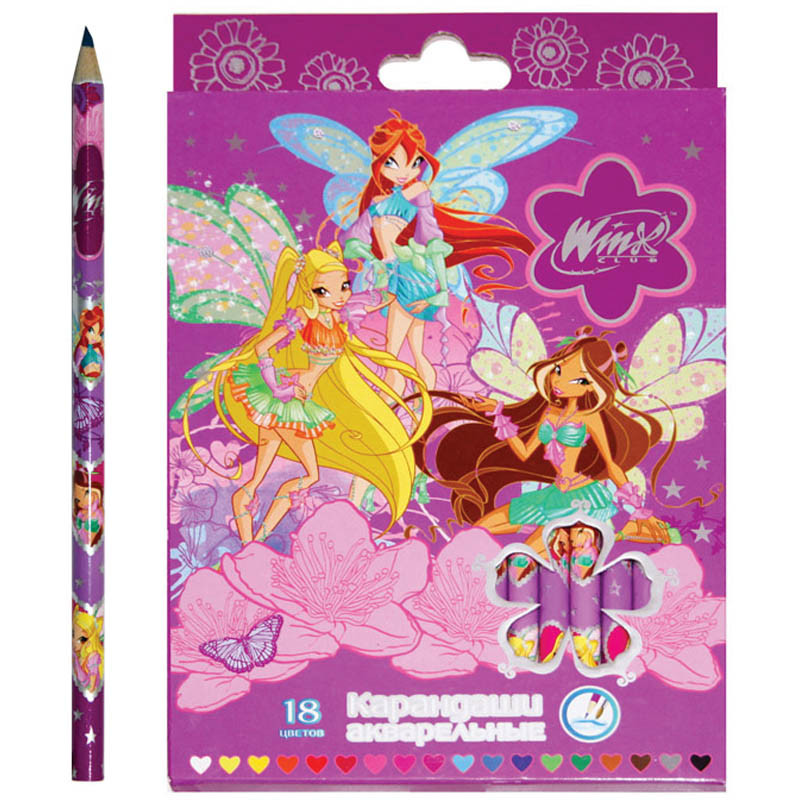 Карандаши акварельные Winx 18цв. заточен., картон. уп. 91,92.jpg
