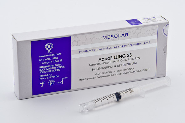 ПРЕПАРАТ ДЛЯ БИОРЕВИТАЛИЗАЦИИ AguaFilling 25 (35+)