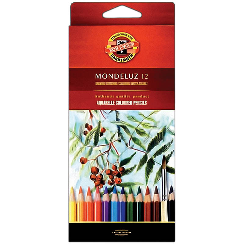 Карандаши акварельные MONDELUZ 12цв., заточен., европодвес 186,64.jpg