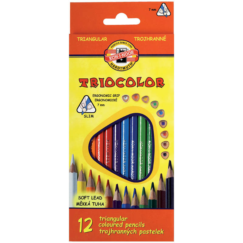 Карандаши TRIOCOLOR 12цв., трехгран., заточен., европодвес 171,96.jpg