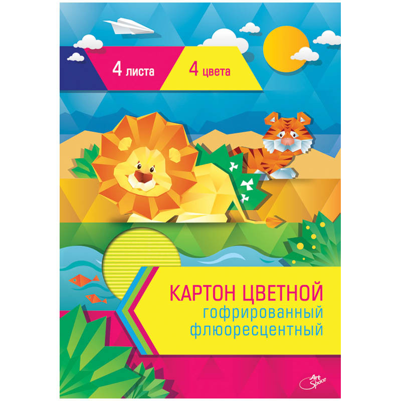 Картон цветной гофрированный А4 4л. 4цв. флюоресцентный, в папке с европодвесом 49,32.jpg