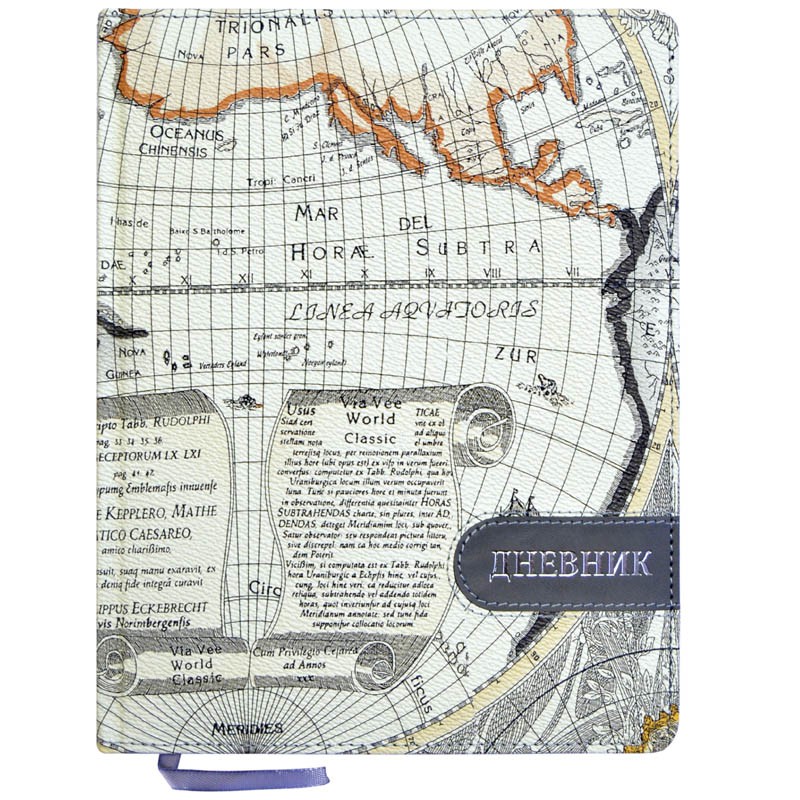 Дневник 1-11 кл. 48л. (твердый) Карта, иск.кожа, тонированный блок, ляссе, тиснение 133,50.jpg