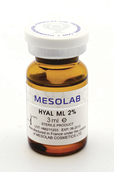 ГИАЛУРОНОВАЯ К-ТА MESO: HYALML 2% ВМВ - 1,5-2 МDa 2ml (25+)