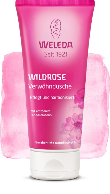 Weleda Гель для душа розовый нежный 200 мл - 384,43 руб