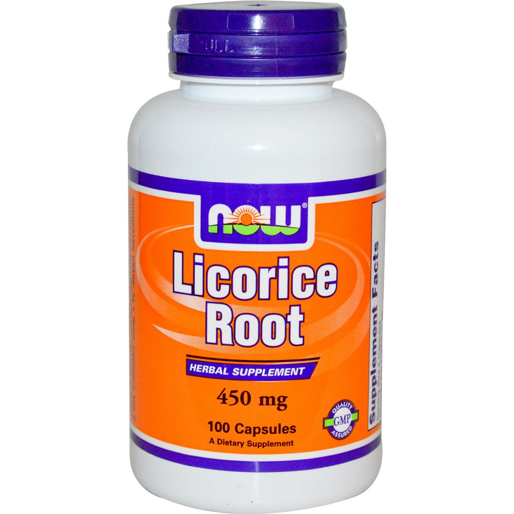 Now Foods, Licorice Root, 450 mg, 100 Capsules