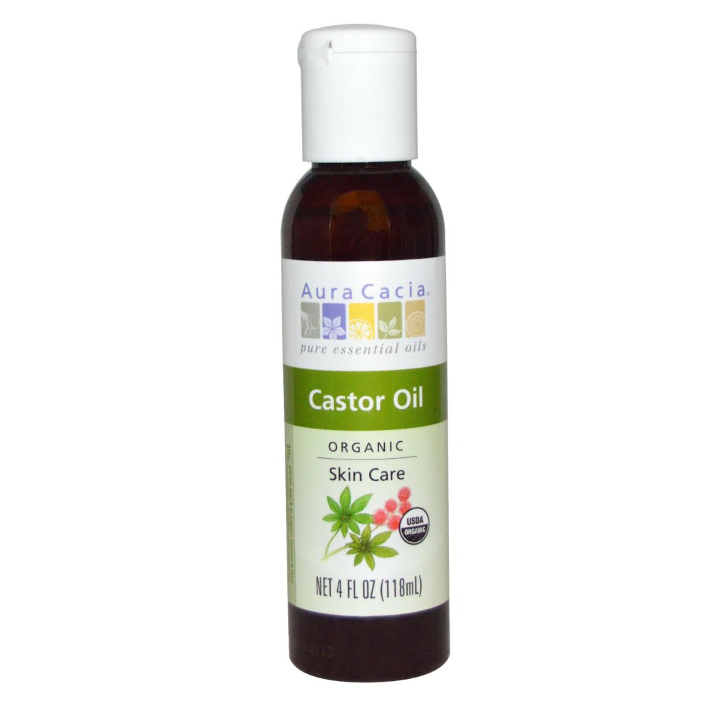 Aura Cacia, Castor Oil, Organic, Skin Care, 4 fl oz (118 ml)