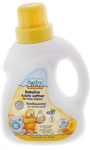 BABYLINE Кондиционер для стирки детских вещей. Концентрат 1 л=30 стирок - 243,03 руб