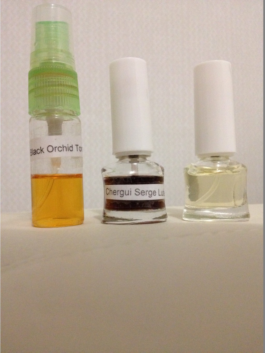 Tom Ford-Black Orchid, Serge Lutеns-Chergui, Ange Ou Demon Le Secret Eau de Toilette Givenchy.JPG