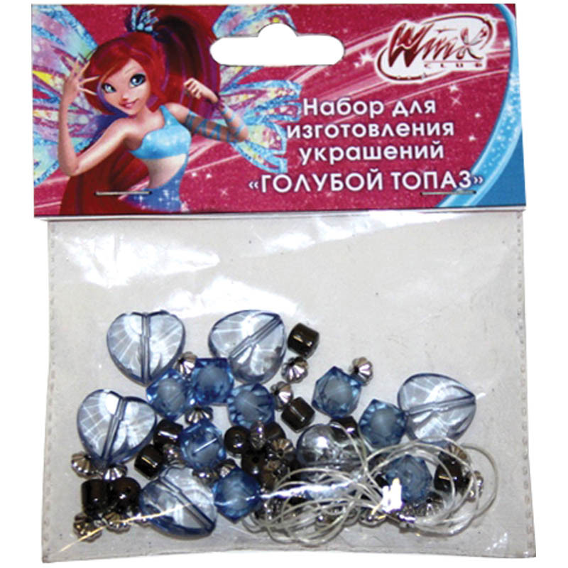 Набор для изготовления бус Winx-Голубой топаз, пластик голубой 30,15.jpg
