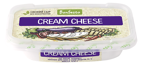 Bonfesto  Cream Cheese, 70%, 100  61,88