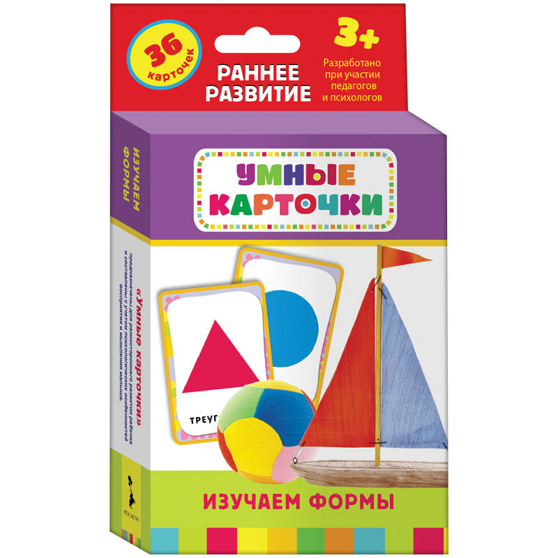 Развивающие карточки Изучаем формы, 36шт. 144,45.jpg