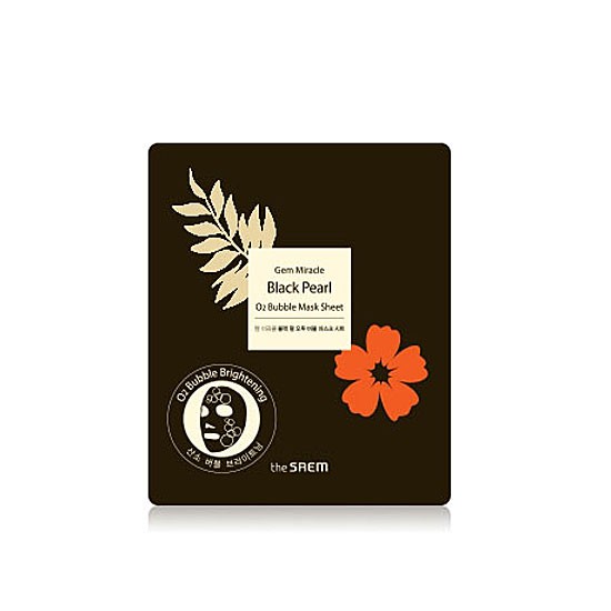  Black Pearl  . .   . Gem Miracle Black Pearl O2 Bubble Mask Sheet 27 323,00