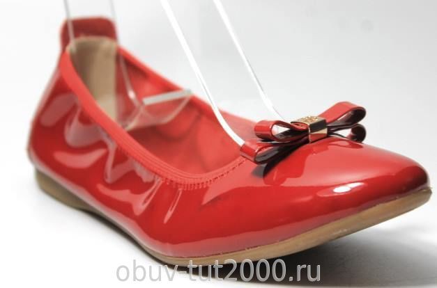 Балетки IZEL Артикул: 3207-1/КРАСНЫЙ/ЛАК 1400р