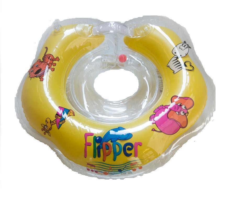 ROXY-KIDS Круг Музыкальный на шею для купания малышей с рождения Flipper - 457,65 руб