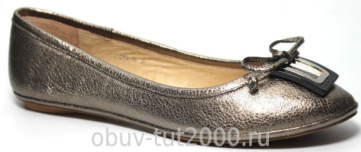 Балетки IZEL (8) Артикул: 275-35 - СЕРЕБРЯНЫЙ 1300р