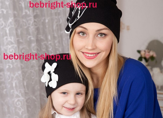 Шапочка Черное & Белое детский.jpg