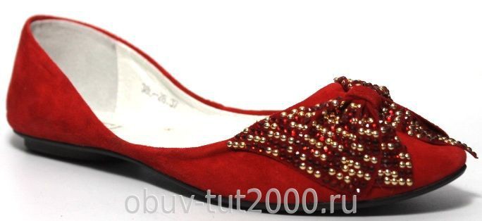 Балетки IZEL (8) Артикул: 380-28 КРАСНЫЙ 1350р