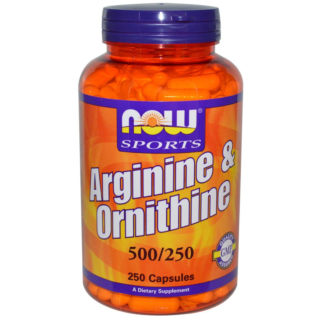 Now Foods, Arginine & Ornithine, 500/250, 250 