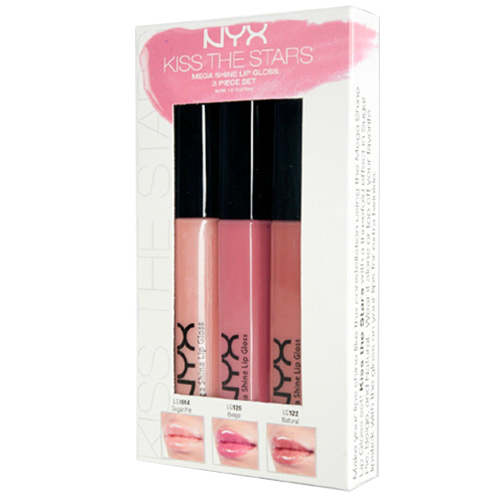 NYX     Mega Shine Lip Gloss LGSET01 Kiss The Stars 608 