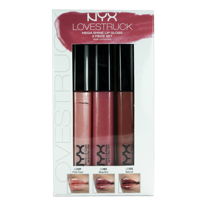 NYX     Mega Shine Lip Gloss LGSET02 Lovestruck 608