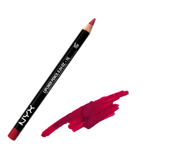 NYX    - Slim Lip Pencil SPL813 Plush Red 240