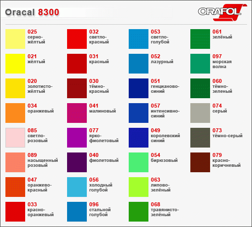 ,  Oracal 8300.     .    , , ,   .